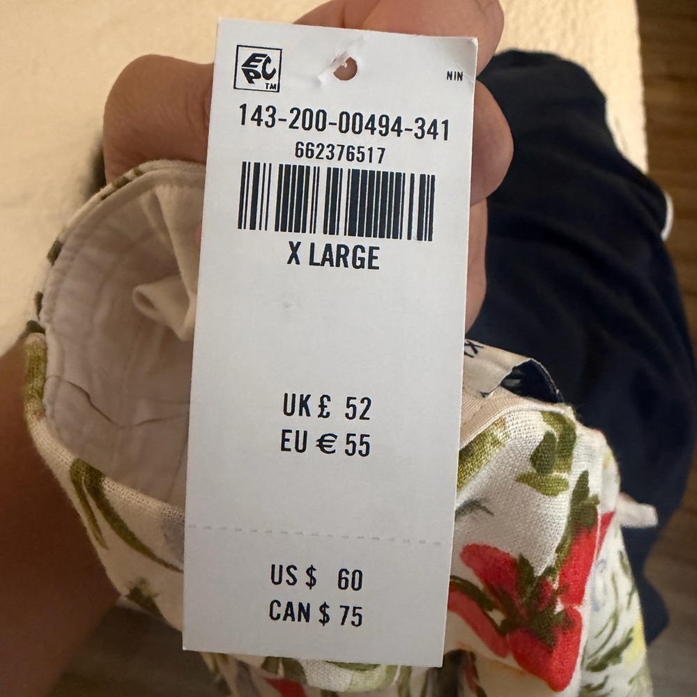 The A&F Scarlett Mid Rise Linen-Blend Mini Skot - Picture 4 of 8